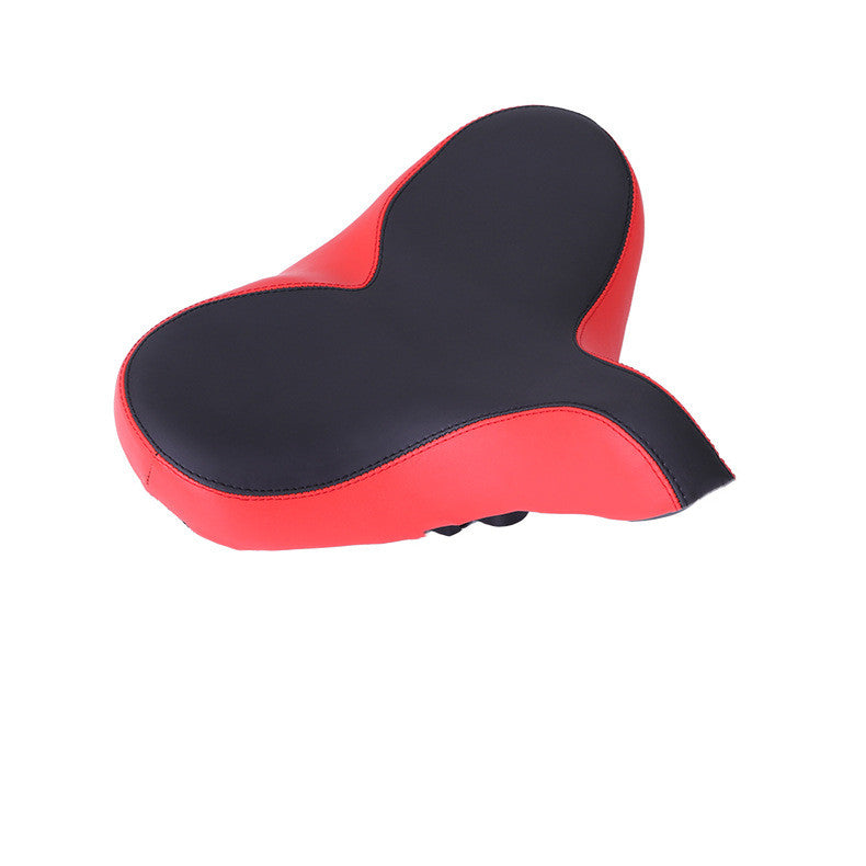 Bicycle saddle gyro cushion