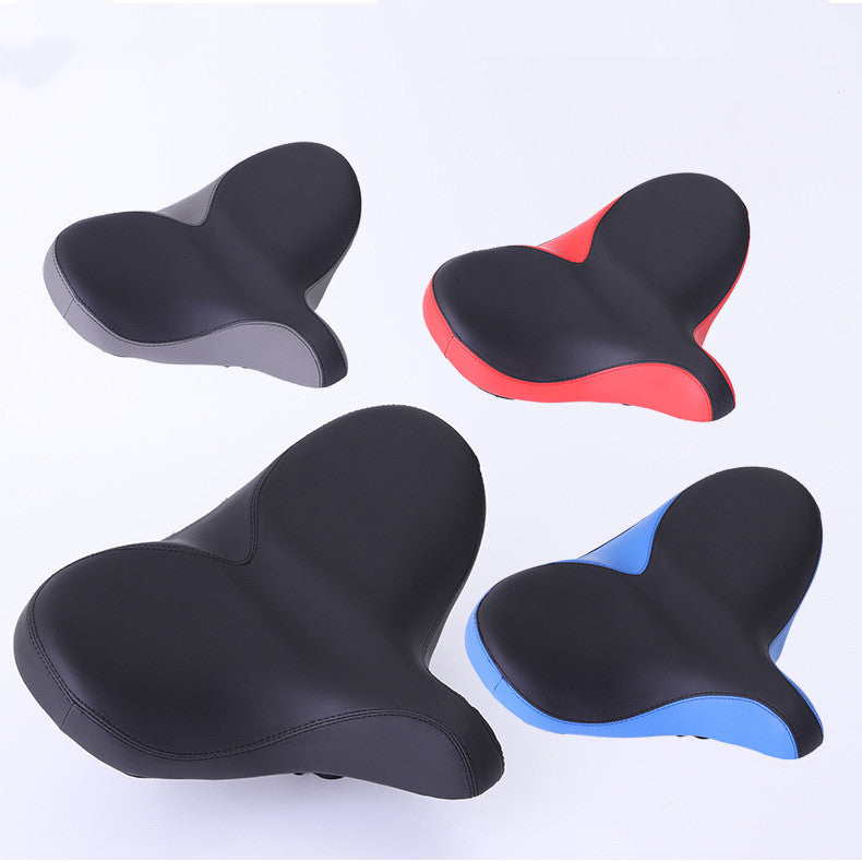 Bicycle saddle gyro cushion