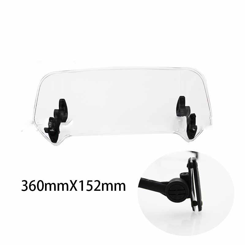 Motorcycle Modification Heightening Small Windshield